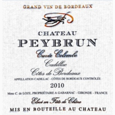CHÂTEAU PEYBRUN